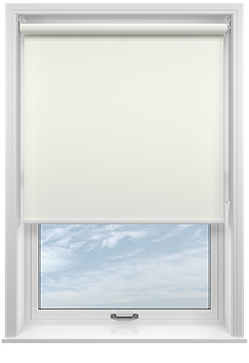 Levant (FR Blackout), Radiant White - Roller Blind